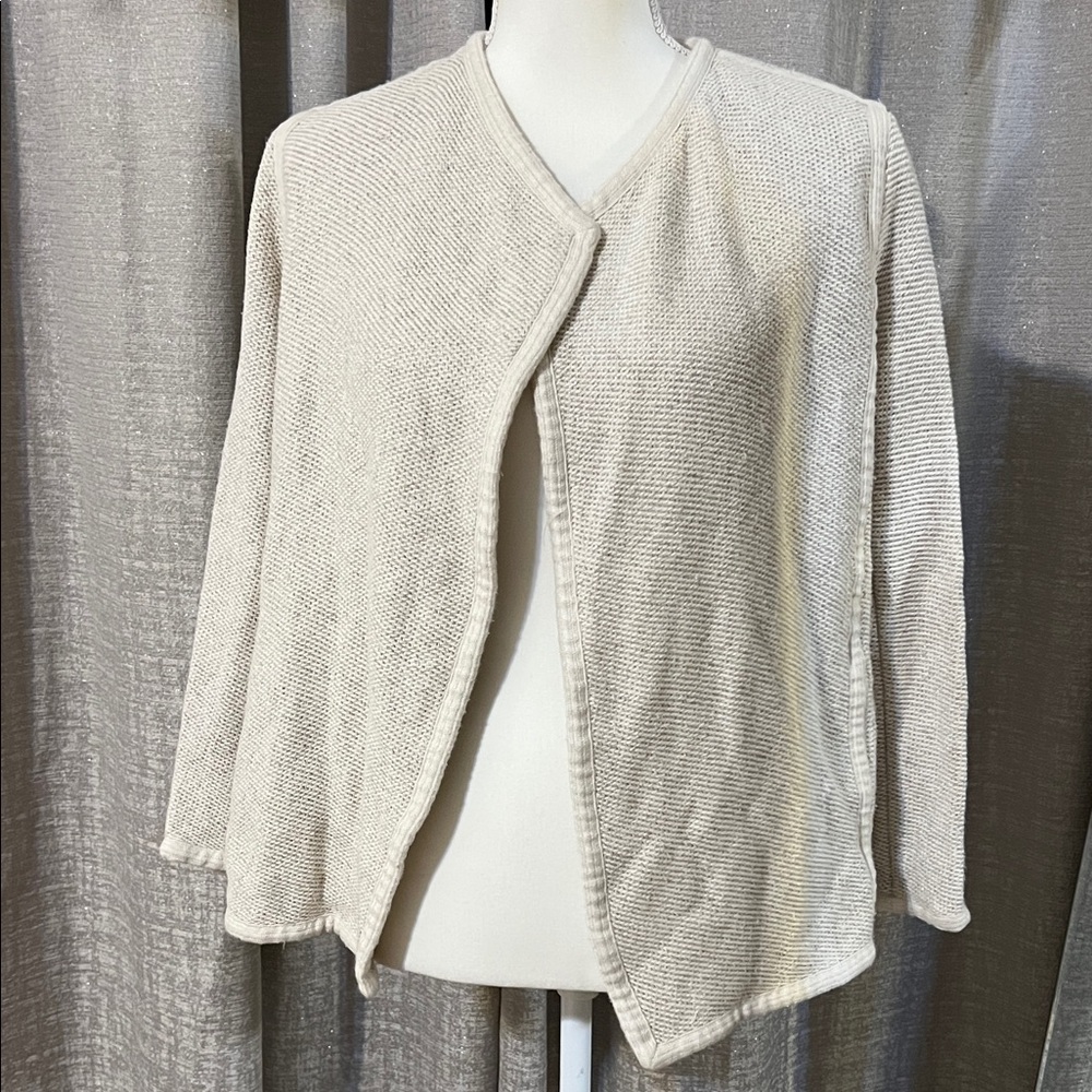 Vince Open Front Knit Sweater